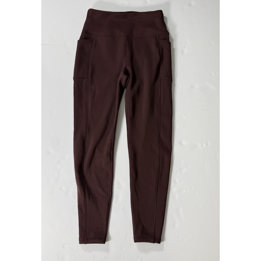 Avalanche Outdoor Supply Co Womens Medium Burgundy High Waist Pocket Leggings